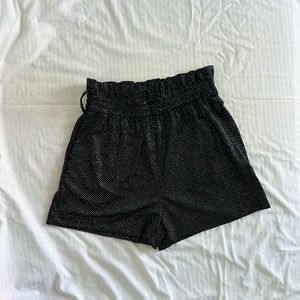 Zara glittery shorts